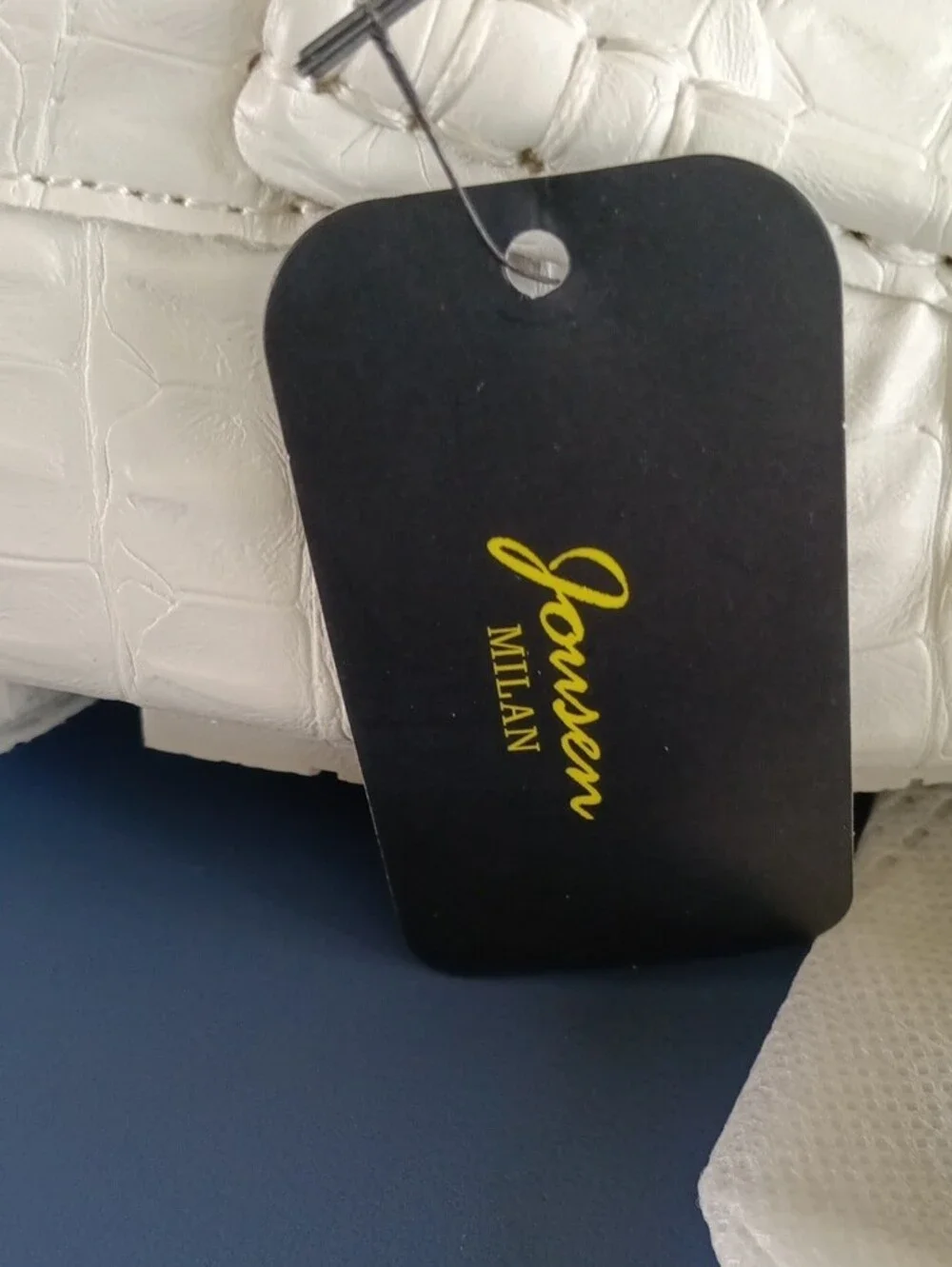 jonsen milan croc embossed